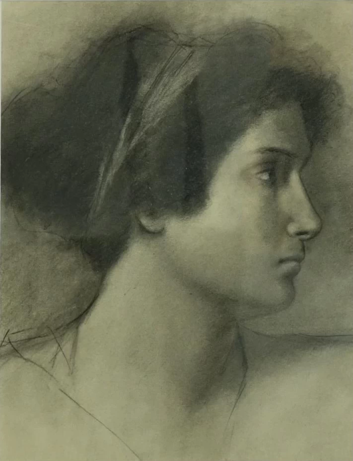 Francesco Paolo Michetti - 159, Ritratto di donna